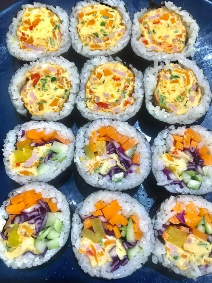 Kimbaps Aux Omelettes