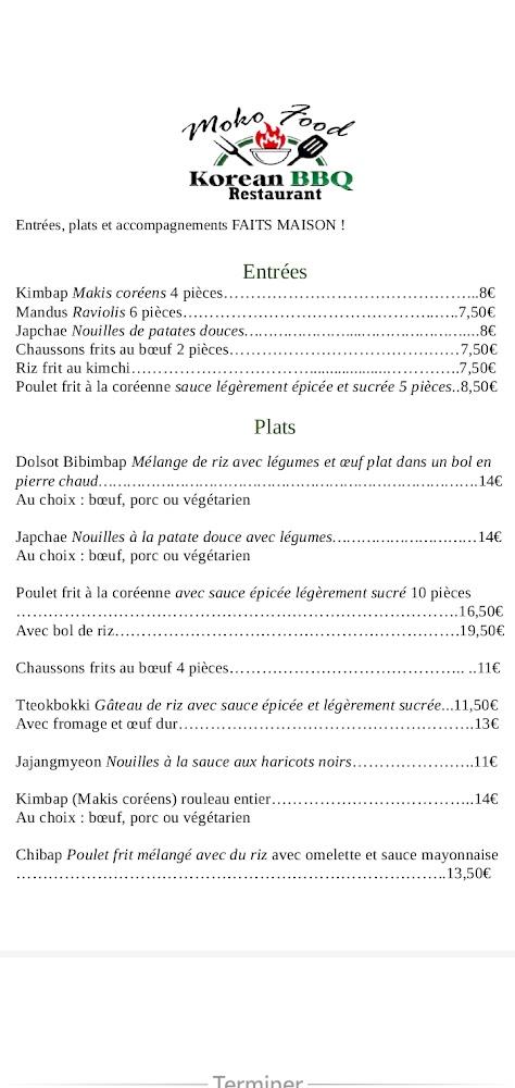 Moko Food - Menu Image 2